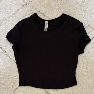 ALO Yoga Black Crop Top